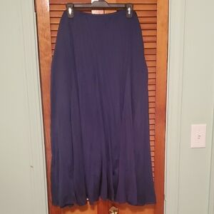 Avenue Deep Blue Maxi Skirt
